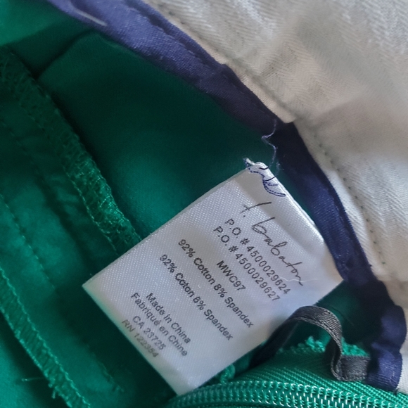 T BABATON / Elliott Pant in Green / Size 2 - Picture 6 of 8